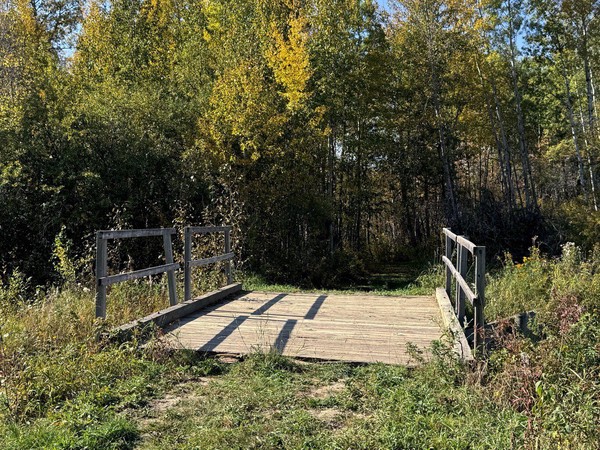 Coming up on this bridge was a blast to the past - there's a geocache here!