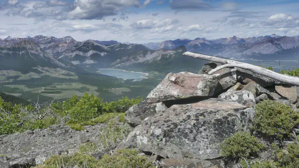 Hike to Lusk Creek Ridge Central Summit
