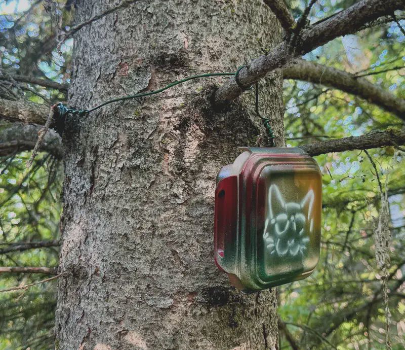 A new hide to replace a cache that disappeared. If you're a geocacher this could be nice spoiler photo.