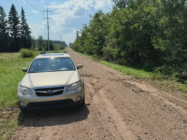 Car Caching Along the Backroads of Lamont County
