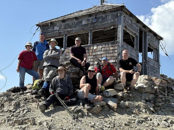 The Climb to the Summit of Mt Burke