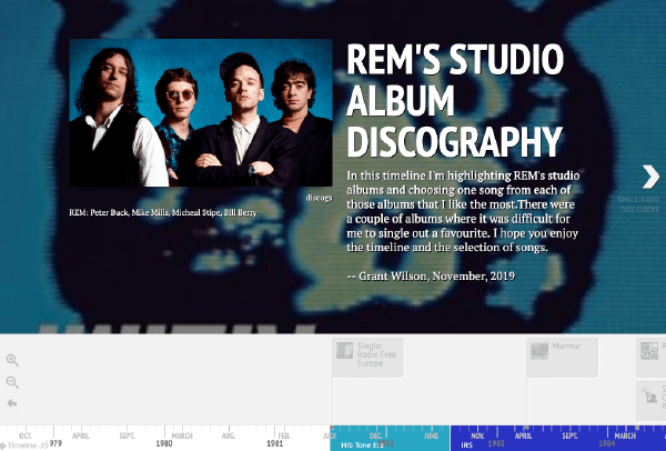 An Example of TimelineJS in Action