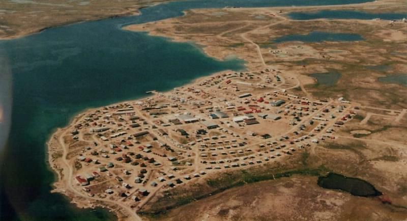 Aerial Photo of Cambridge Bay