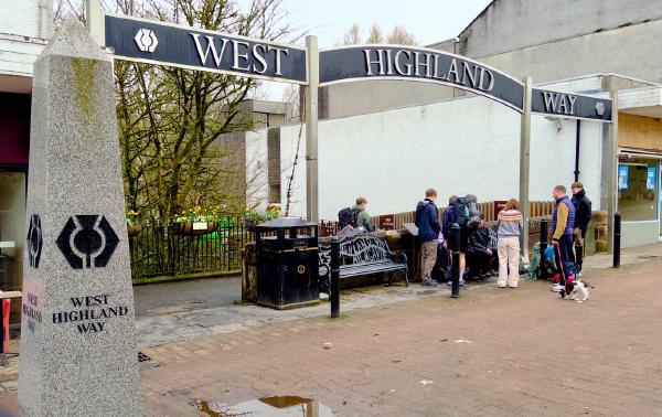 West Highland Way - Day 1 - Milngavie to Drymen