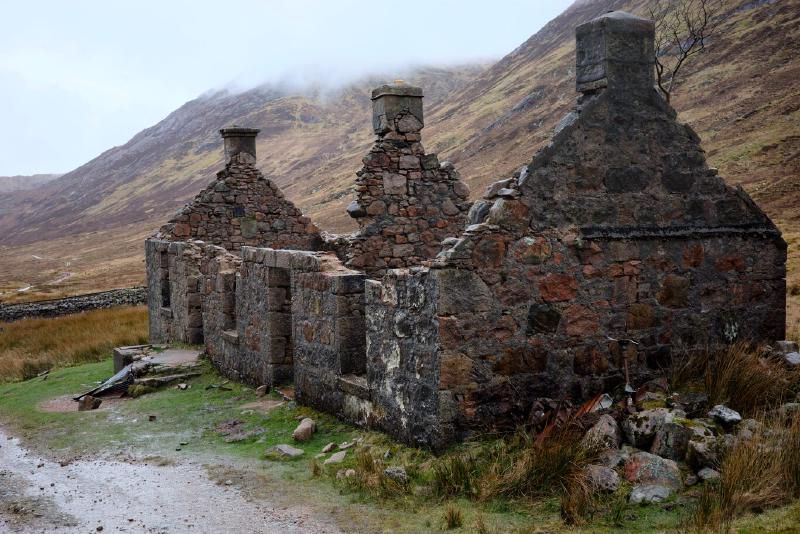 Tigh-na-sleubhaich - a now iconic structure along the West Highland Way